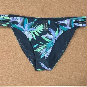 Hurley Tropical Bikini Bottom size Large- gently used